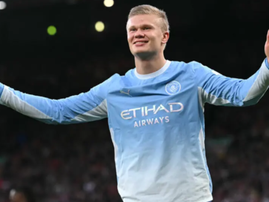 Erling Haaland opened the scoring for Manchester City