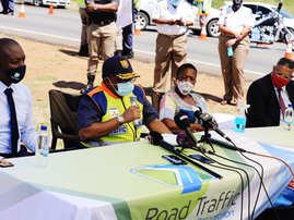 Transport Minister Fikile Mbalula