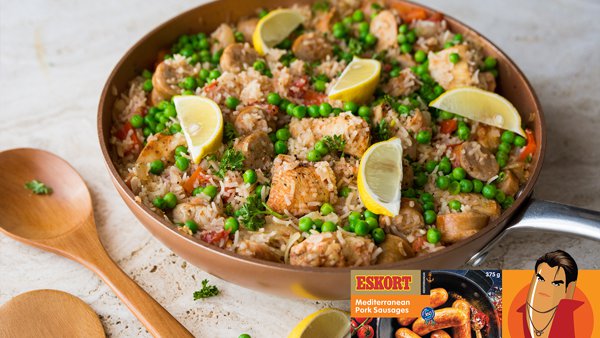 Secret Sausage Paella