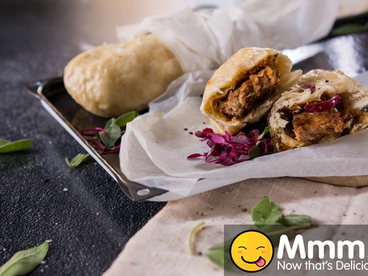 Rib Burger Steamed Buns