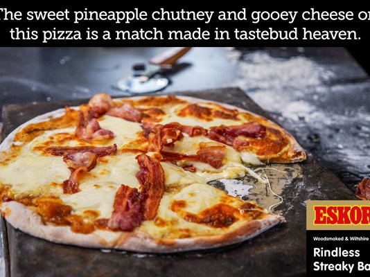 5 Ingredient Hawaiin Pizza