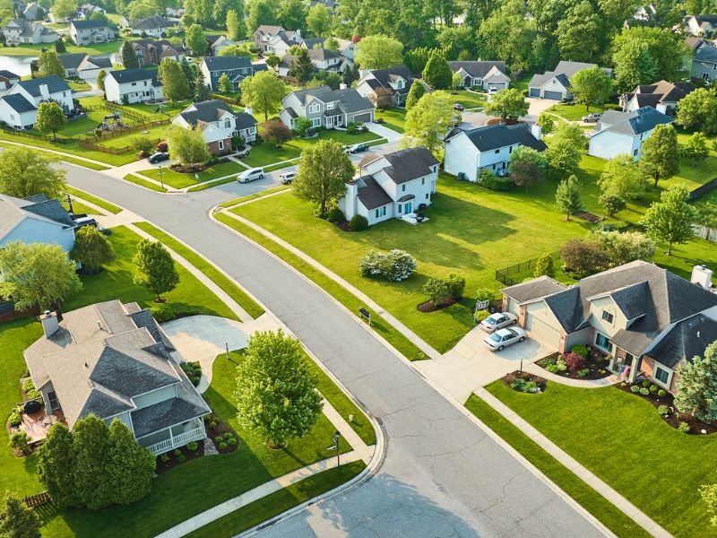 Estate stock image