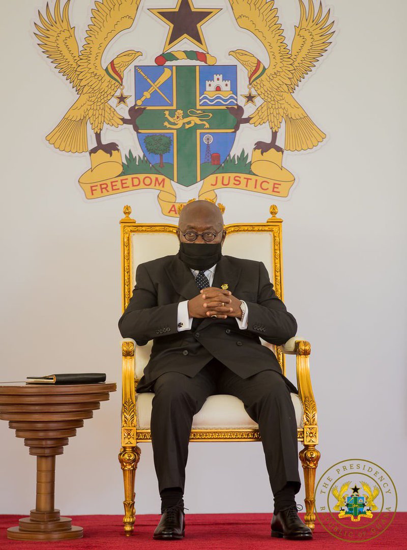 Ghana president receives world's first free Covax jab