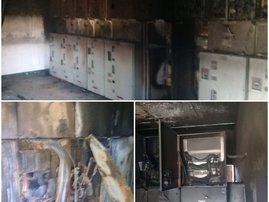 Eskom fire