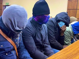 Blue light assault accused