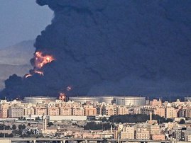 F1 saudi arabia fire