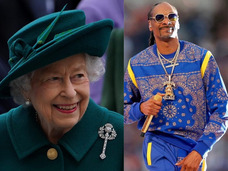 The Queen and Snoop Dogg