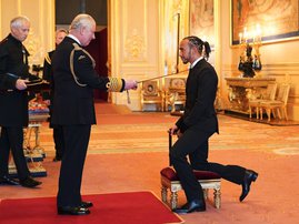 Hamilton knighted days after F1 title snatched away By Prince Charles