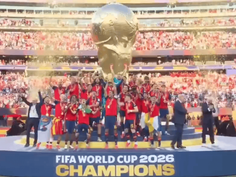 FIFA WORLD CUP CHAMPIONS 2026 SPAIN