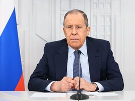 Russia's Foreign Minister Sergei Lavrov 10 march