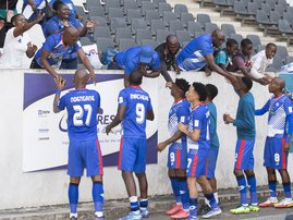 Maritzburg United players and fans