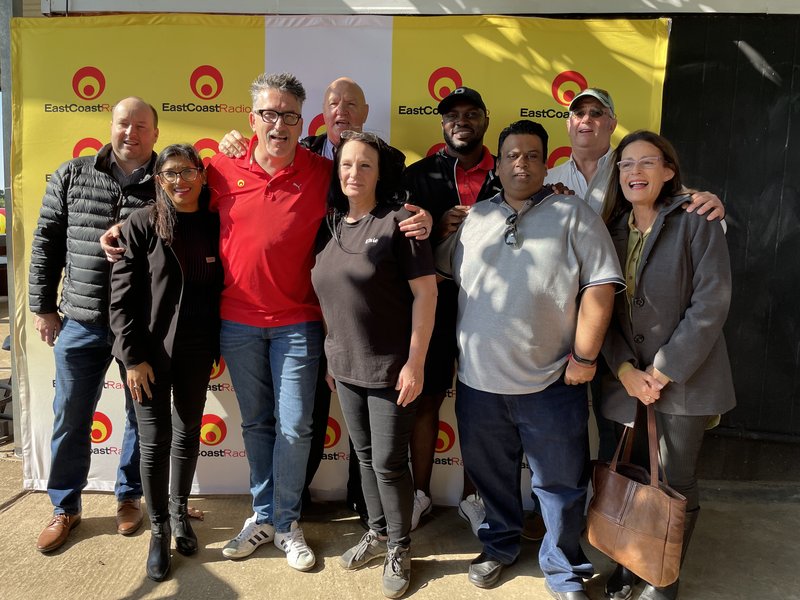 East Coast Radio being at the Queen's Kitchen Soup grand opening