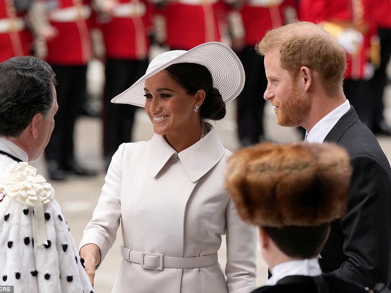 Meghan Markle Platinum Jubilee