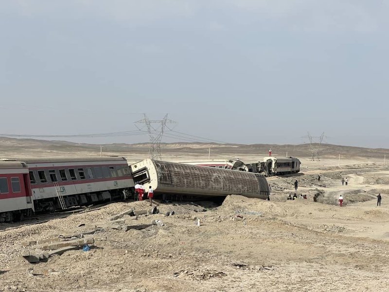 At least 17 killed in train derailment in central Iran