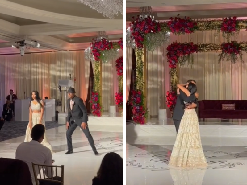 Father and Daughter dance at wedding