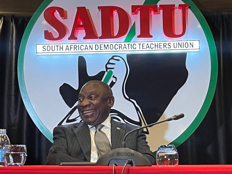 Cyril Ramaphosa Sadtu aNational