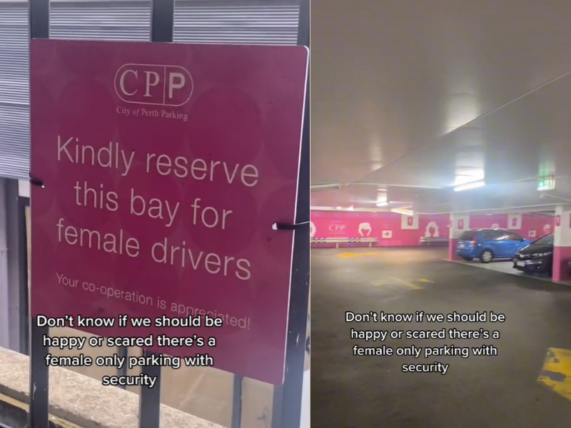 WATCH: How would you feel about female only parking lots?