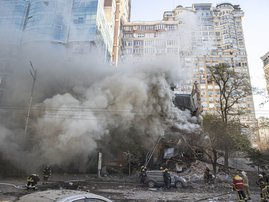 Russian kamikaze drones strike Kyiv in attack of 'desperation' Ukraine
