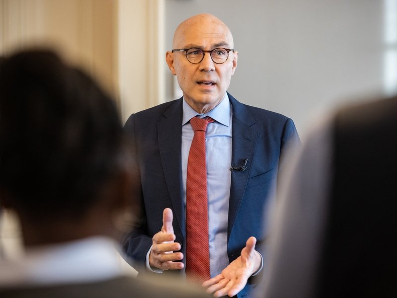 the UN high commissioner for human rights Volker Turk