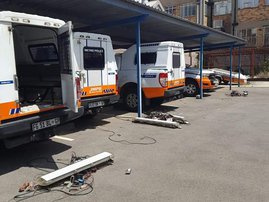 JMPD police vehicles