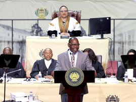 Finance Minister Enoch Godongwana Medium-Term Budget Policy Statement