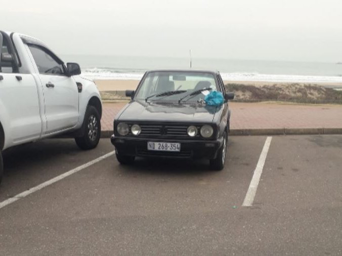 A Durban resident was fined R500 for reversing into a parking bay.