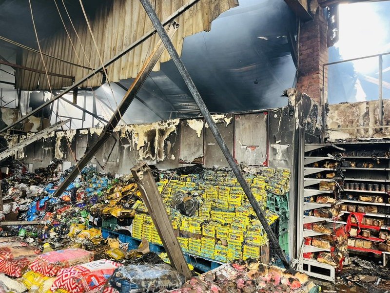 Fire near PMB taxi rank extinguished