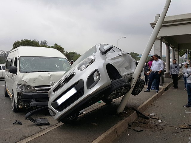 First Avenue accident - rescue care