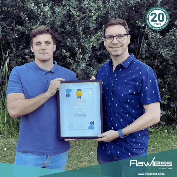 Flawless IT Solutions Daniel Newcomer Award