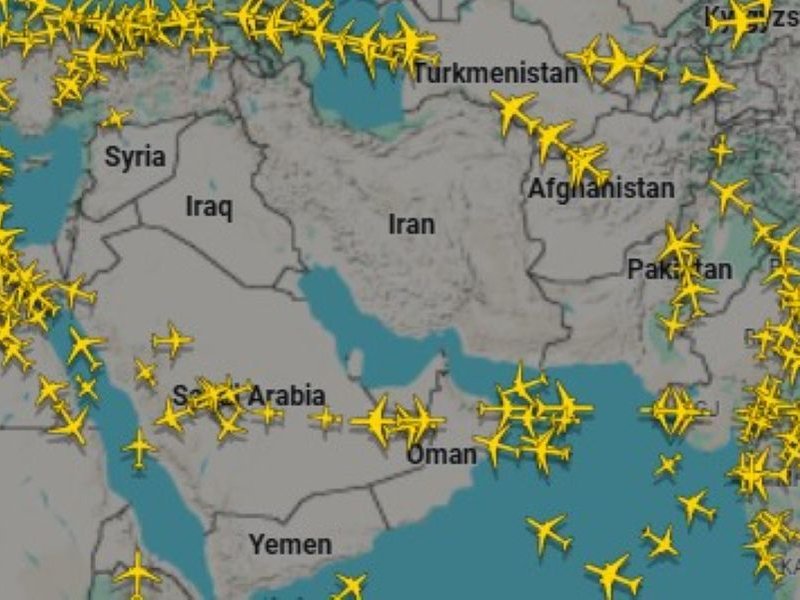 Iran airspace