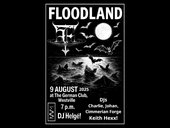 Floodland Goth Night poster