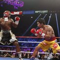 Floyd Mayweather beat Manny Pacquiao