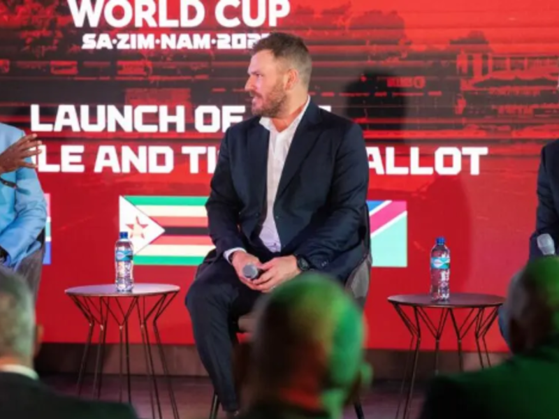 Former cricket greats West Indies' Brian Lara, Australian Aaron Finch and South African Shaun Pollock