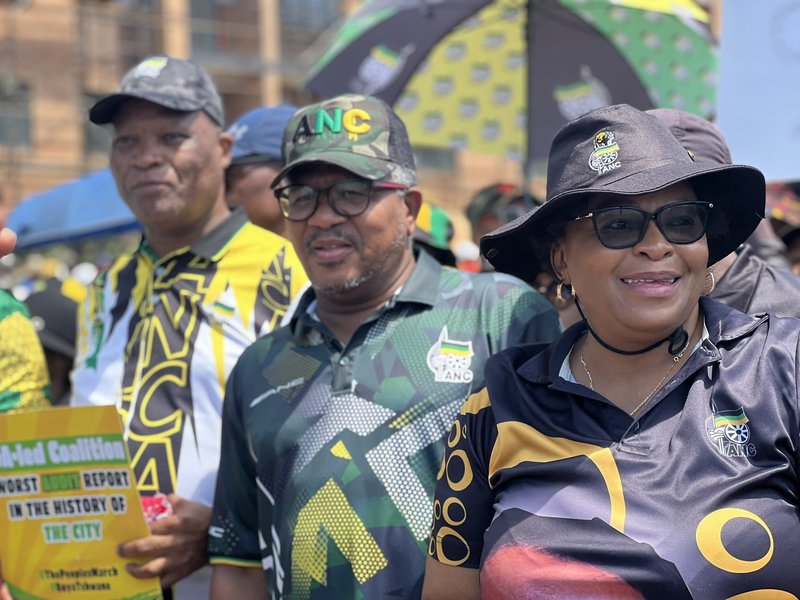 ANC Fikile Mbalula Nomvula Mokonyane