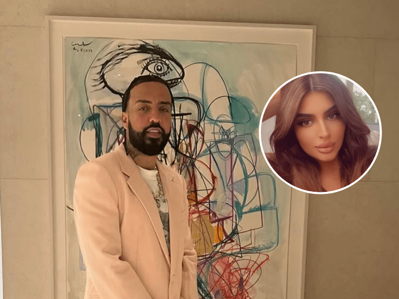 French Montana and Sheikha Mahra