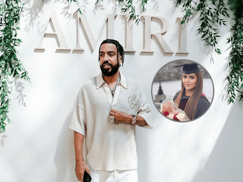 French Montana and Sheikha Mahra