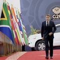 French President Emmanuel Macron arrives at G20 Summit