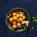 Fried sweet rice balls