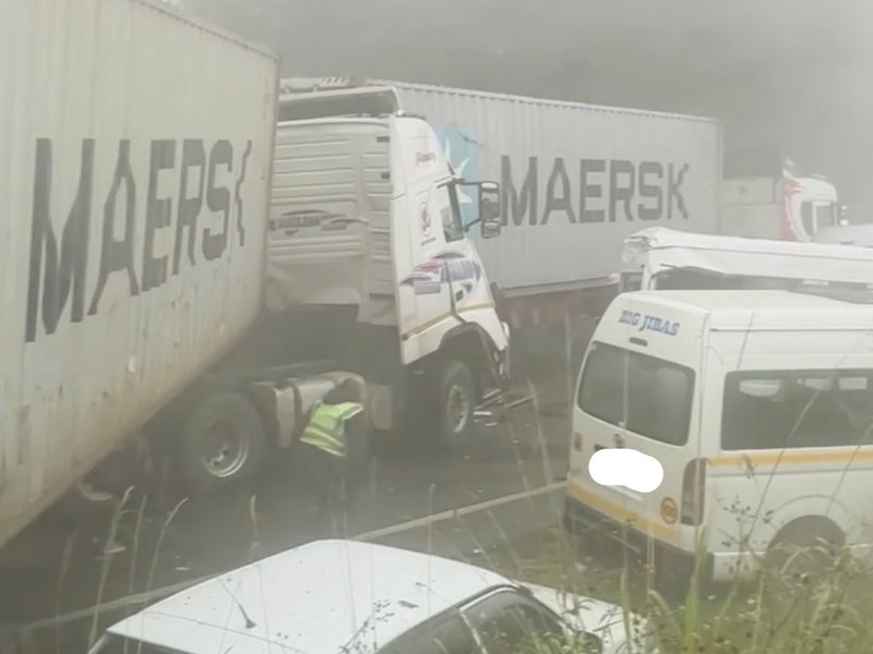 Monday's crash on the N3 near Hilton