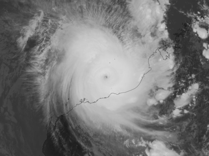 Evacuations ordered as tropical cyclone nears Australia