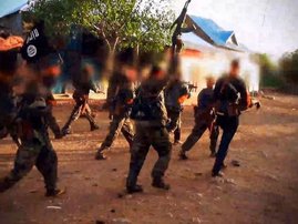 Islamist Al-Shabaab fighters in Somalia
