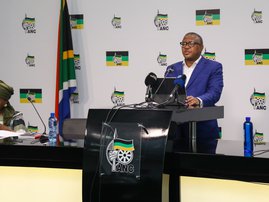 ANC Secretary-General Fikile Mbalula National Working Committee meeting