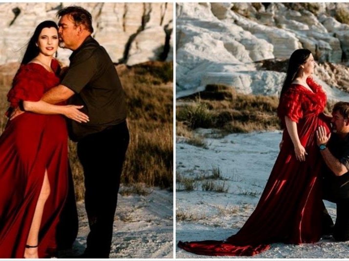 Boer soek 'n vrou paar Francois en Vanessa verwag baba seun