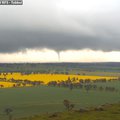 Surveillance camera captures tornado in eastern Australia