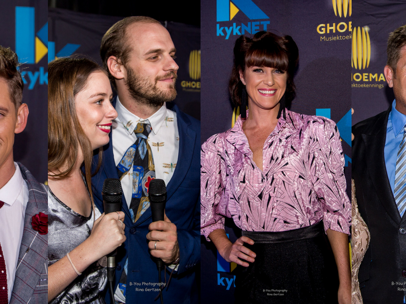 KYKnet Ghoema Awards blue carpet
