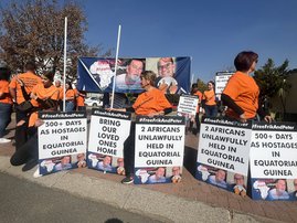 The families of Frik Potgieter &Peter Huxham