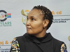 Minister Justice Thembi Simelane