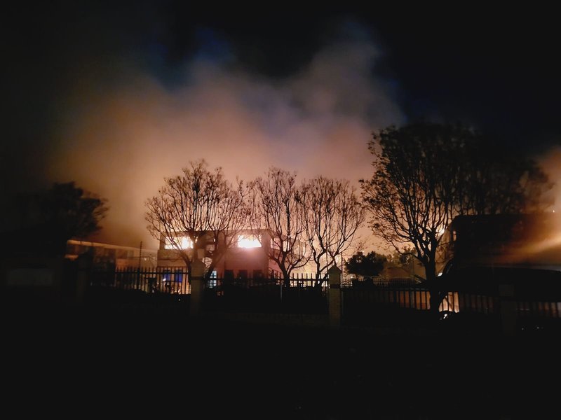 Fire at Broadwalk Urban Village