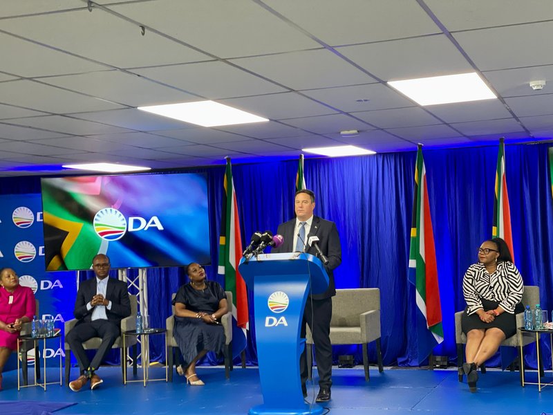 DA outlines non-negotiables for GNU to carry on