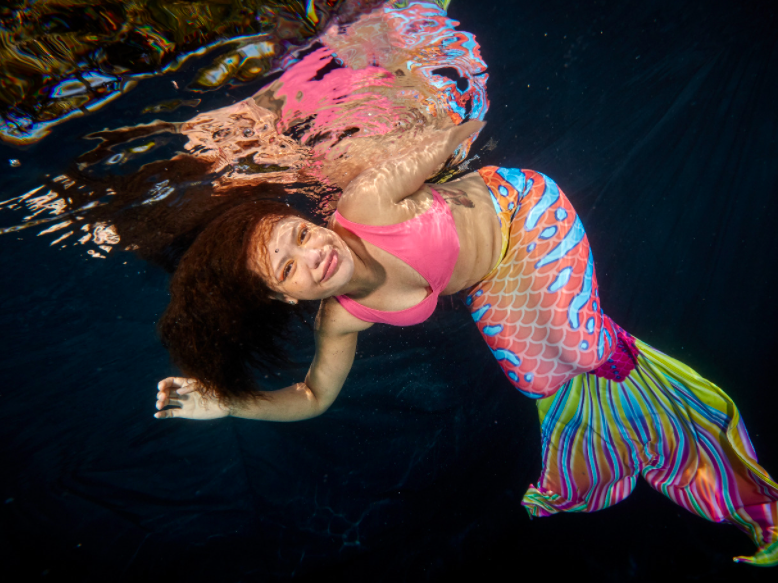 Gabby the mermaid